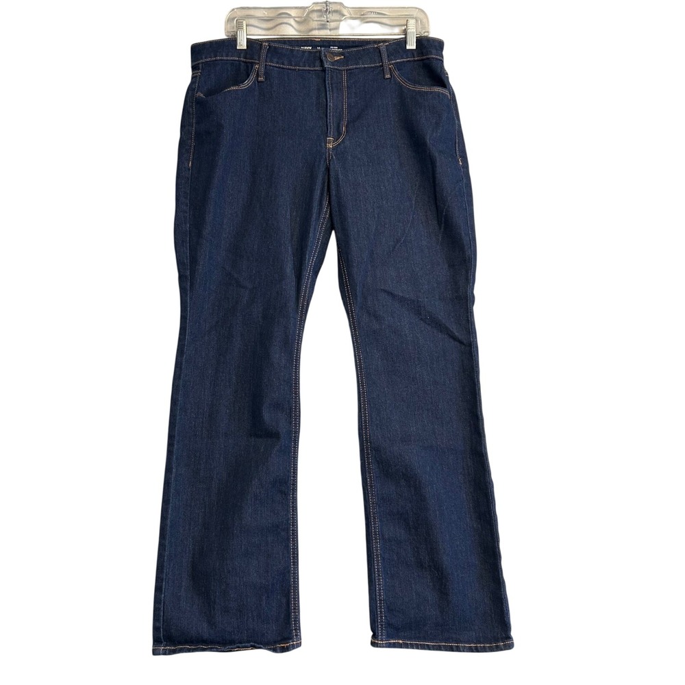Cowgirl Rodeo Farm Homestead Workwear Denim Women's Jeans 14 Boot-Cut